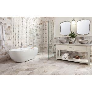 Maravilla Bianco Orion Polished Marble Tile - 100193101 – Floor & Decor